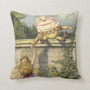 Humpty Dumpty Cushions Decorative Throw Cushions Zazzle Uk