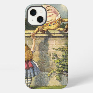 Humpty Dumpty and Alice Through the Looking Glass iPhone 13 Case