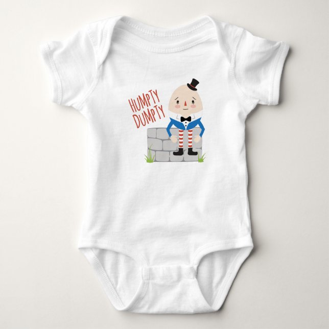 Humpty Dumpty Baby Bodysuit (Front)