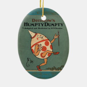 Humpty Dumpty Ceramic Tree Decoration