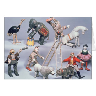 Humpty Dumpty Circus acrobats and menagerie