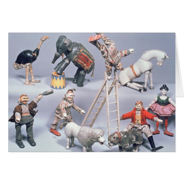 Humpty Dumpty Circus acrobats and menagerie (Front Horizontal)