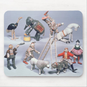 Humpty Dumpty Circus acrobats and menagerie Mouse Mat