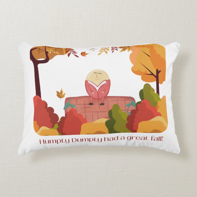 Humpty Dumpty Fall Pillow (Front)