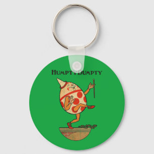 Humpty Dumpty from classic children's book Key Ring