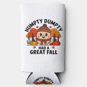 Humpty Dumpty, Funny Thanksgiving Seltzer Can Cooler