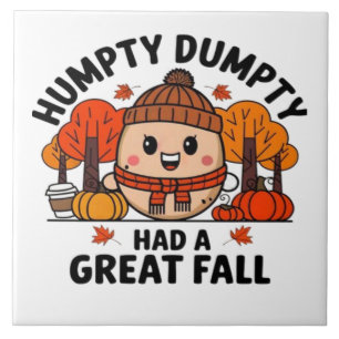 Humpty Dumpty, Funny Thanksgiving Tile