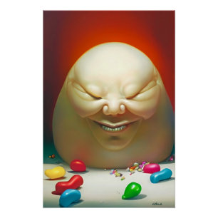 Humpty Dumpty Had a Great Jelly Bean Collection Poster