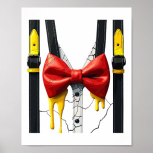 Humpty Dumpty Halloween Costume Cracked Egg Poster