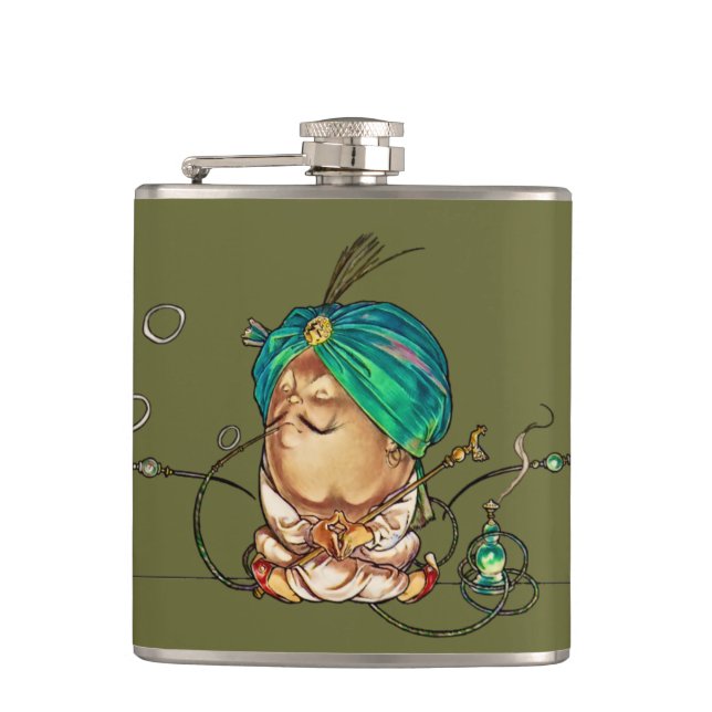 Humpty Dumpty Hip Flask (Front)
