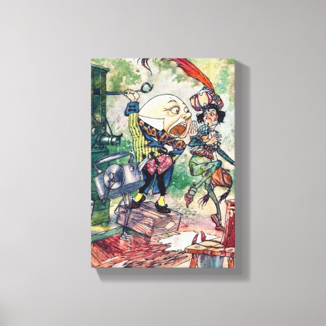 Humpty Dumpty in Wonderland Canvas Print (Front)