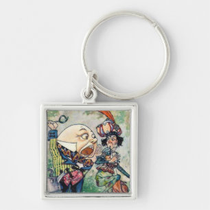 Humpty Dumpty in Wonderland Key Ring