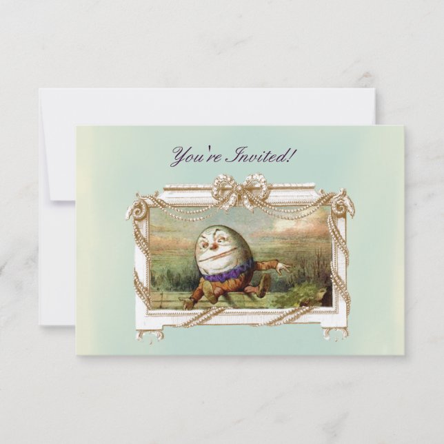 Humpty Dumpty Invitation (Front)