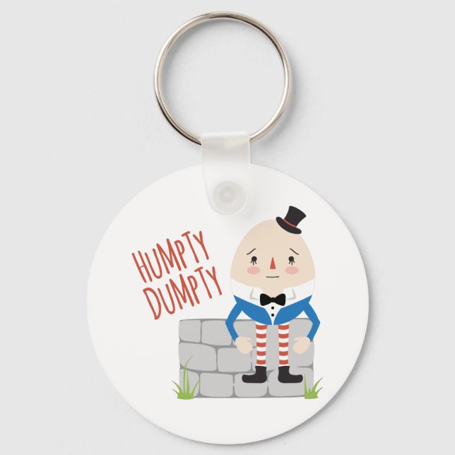 Humpty Dumpty Key Ring (Front)