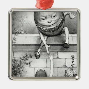Humpty Dumpty Metal Tree Decoration