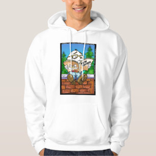 Humpty Dumpty New Yolker Funny Hoodie by Rick Lond