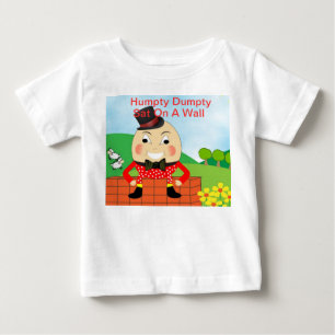 Humpty Dumpty Nursery Rhyme Theme Baby T-Shirt