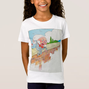 Humpty Dumpty on Wall Mother Goose Nursery Rhyme T-Shirt