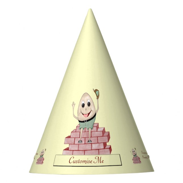 Humpty Dumpty Party Hat (Front)
