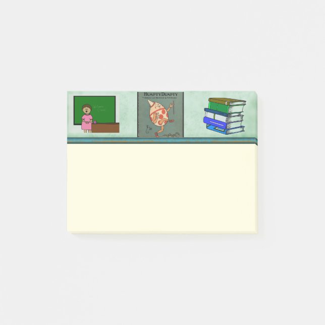 Humpty Dumpty Post-it Notes (Front)
