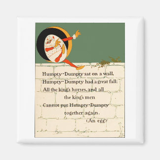 Humpty Dumpty Rhyme Magnet