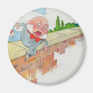 Humpty Dumpty sat on a wall Magnet