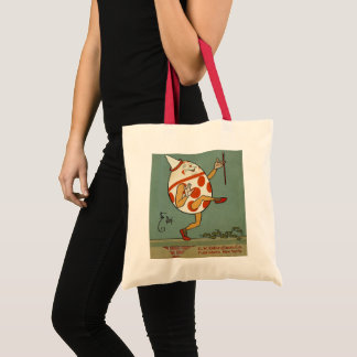 Humpty Dumpty, Vintage Mother Goose Nursery Rhyme Tote Bag