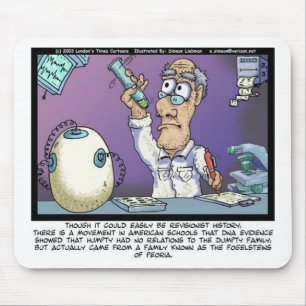 Humpty Geneology Funny Gifts Tees & Collectibles Mouse Mat