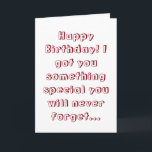 Humpty Nightmare Birthday Card. Card<br><div class="desc">It's 1:30 A.M. and I am tired,  what do you want from me????</div>