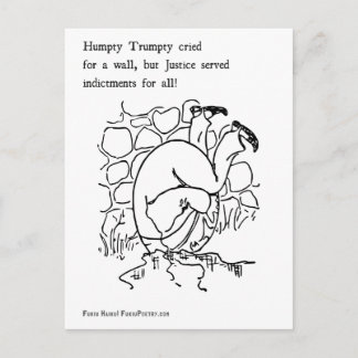 Humpty Trumpty Postcard