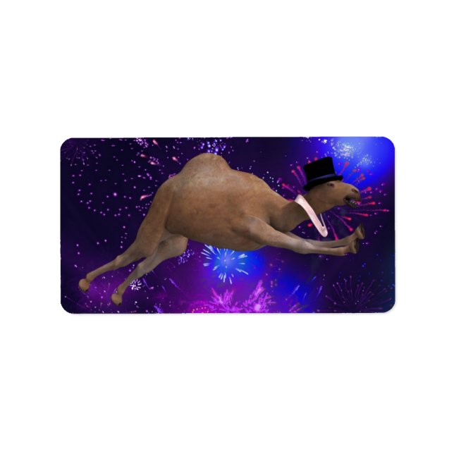 Humpy Jumpy Happy New Year 2022 Label (Front)