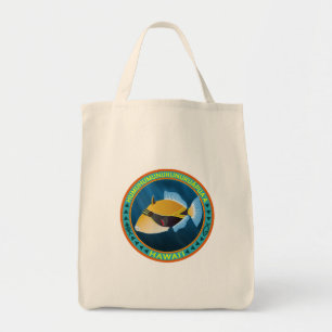 Humu Hawaii State Fish Grocery Tote