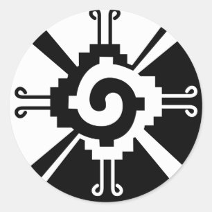 Hunab Ku Classic Round Sticker