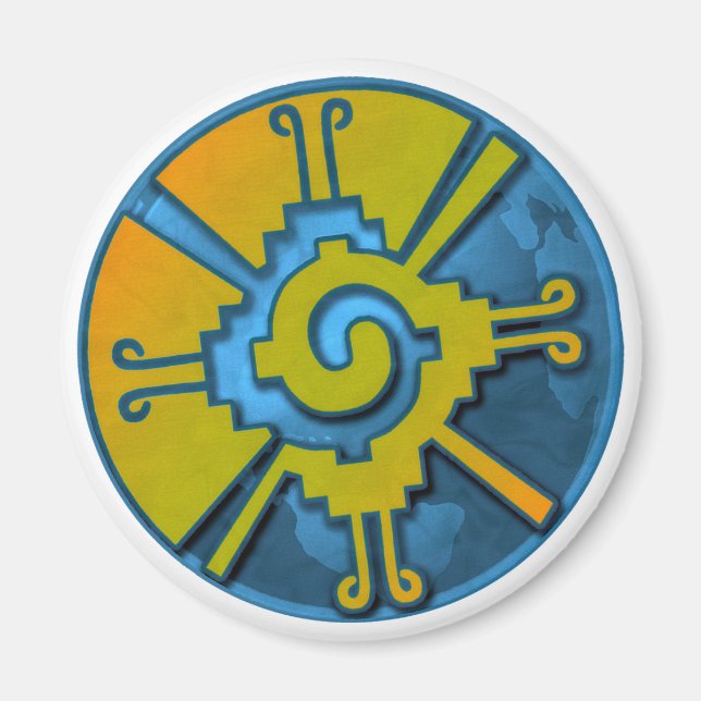 Hunab Ku Earth Magnet (Front)