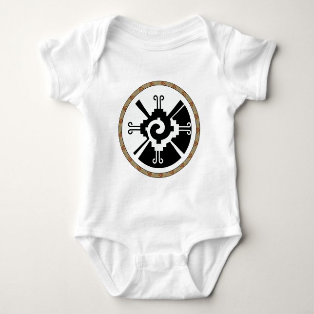 Hunab Ku - Mayan Deity Baby Bodysuit (Front)