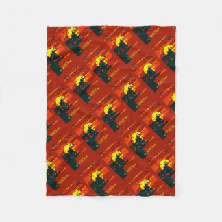 hunchback of notre dame fleece blanket