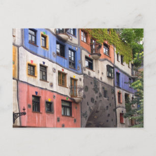 Hundertwasser in Vienna photo Postcard