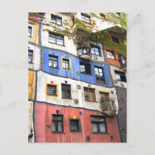 Hundertwasserhaus Vienna photo Postcard