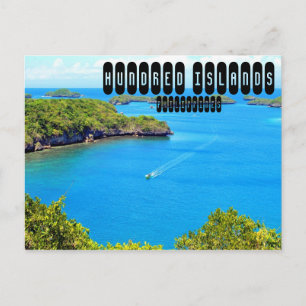 Hundred Islands in Pangasinan Philippines Postcard