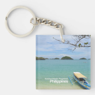 Hundred Islands, Pangasinan Philippines Keychain