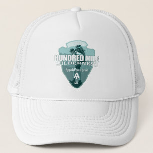 Hundred Mile Wilderness (arrowhead T) Trucker Hat