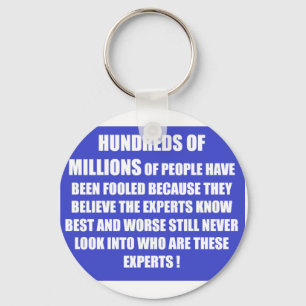 Hundreds of millions people the world key ring