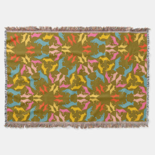 Hundsmuster Throw Blanket