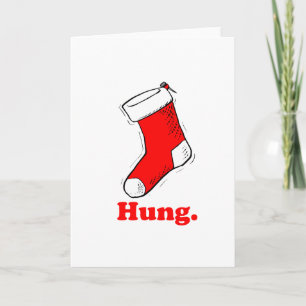 Hung Holiday Card