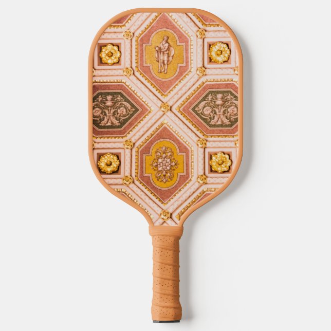 Hungarian Architecture Pickleball Paddle (Front)