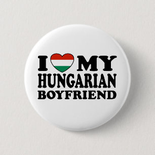Hungarian Boyfriend 6 Cm Round Badge
