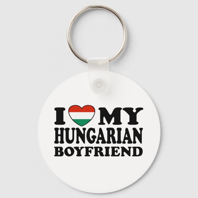 Hungarian Boyfriend Key Ring (Front)