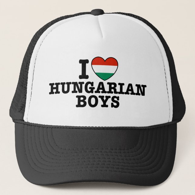 Hungarian Boys Trucker Hat (Front)
