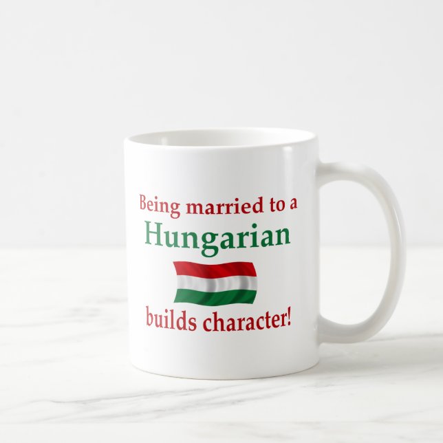 Hungarian Builds Character Coffee Mug (Right)