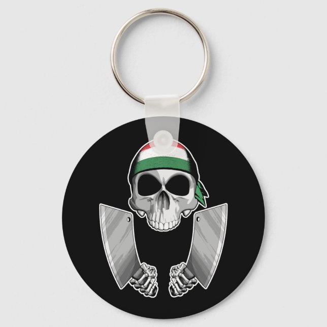 Hungarian Chef 2 Key Ring (Front)